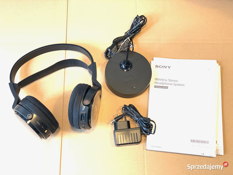 SONY MDRRF811RK słuchawki bezprzewodowe nauszne Warszawa