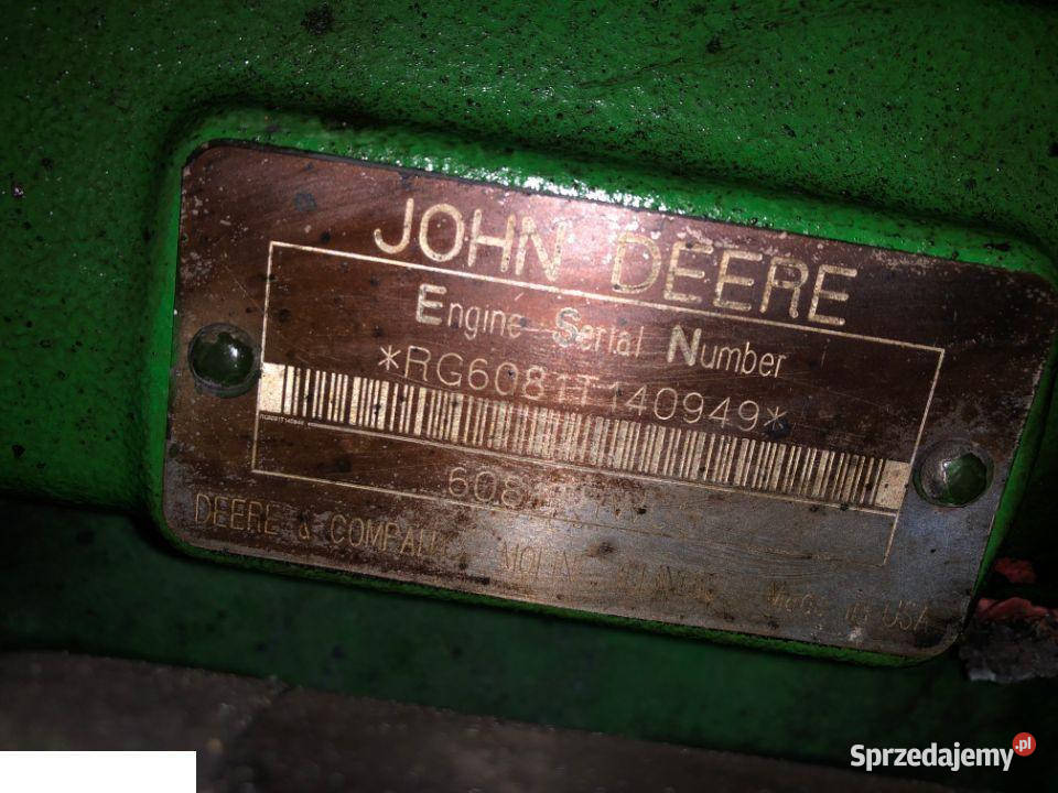 John Deere 7810 RG6081T wielkopolskie Jastrzębniki