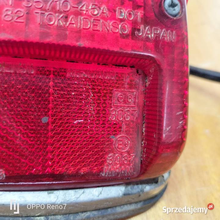 Tylna lampa Suzuki GS 550 L 78r sprzedam