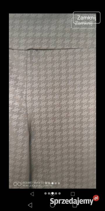 Legginsy w wzorek damskie Moda i Styl