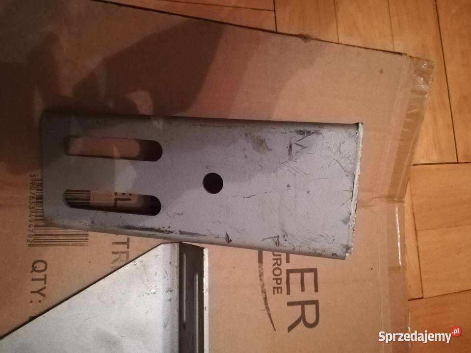 Kątownik narożnik wspornik metalowy 200x120x80mm Łódź