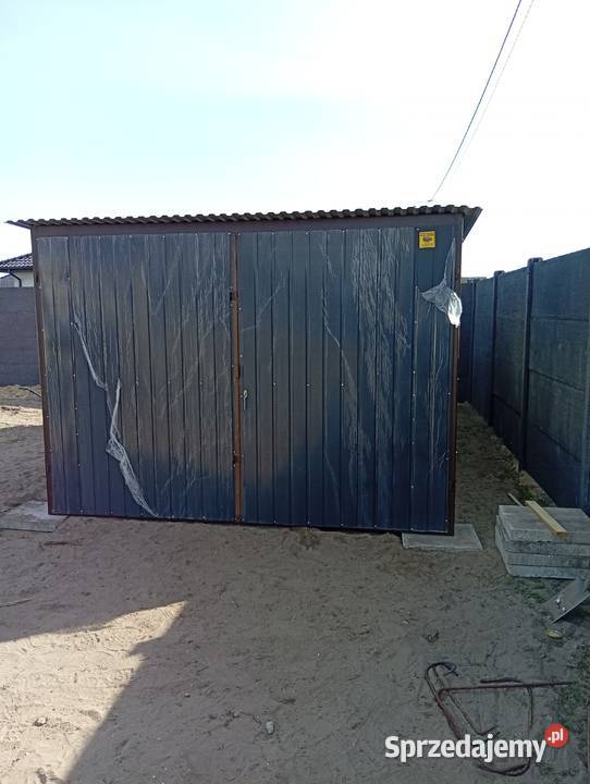 Garaże blaszane bramy garażowe skręcane Syców