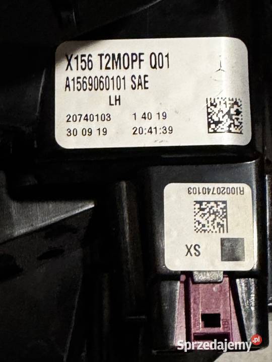 Lampy lewy tył komplet Mercedes GLA250 X156 lift osobowe Sosnowiec