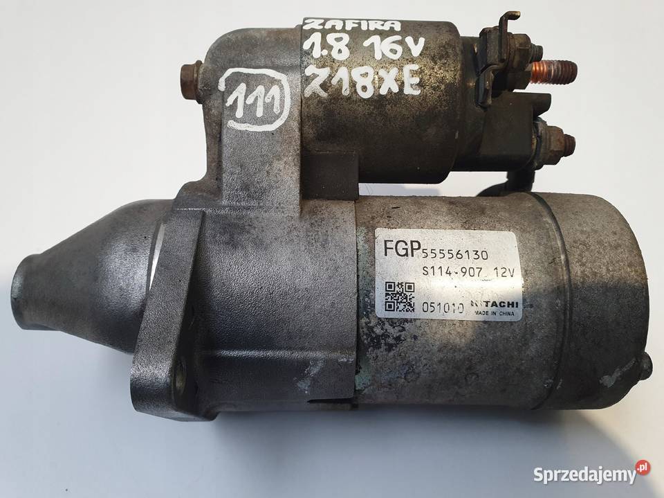 ROZRUSZNIK Opel Astra III H 18 16V 55556130 osobowe Układ elektryczny silnika Chełm sprzedam