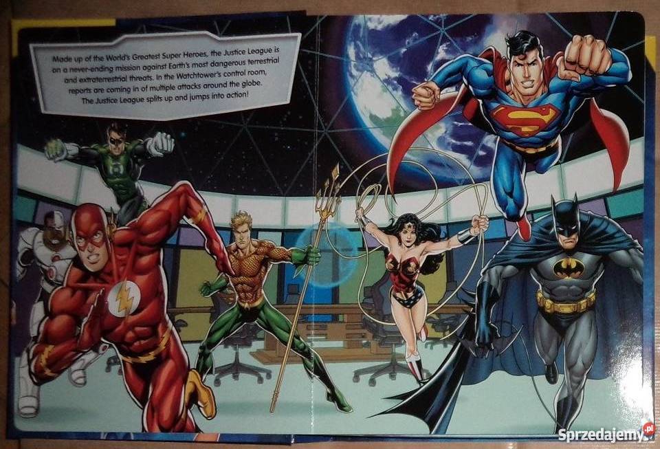 Komiksy i 12 figurek DC JUSTICE LEAGUE Batman Rzeszów