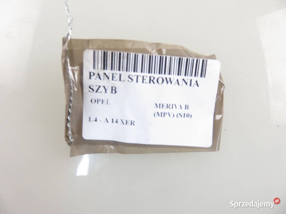 PANEL SZYB OPEL MERIVA B MPV S10 13266039 Panele sterowania, przełączniki