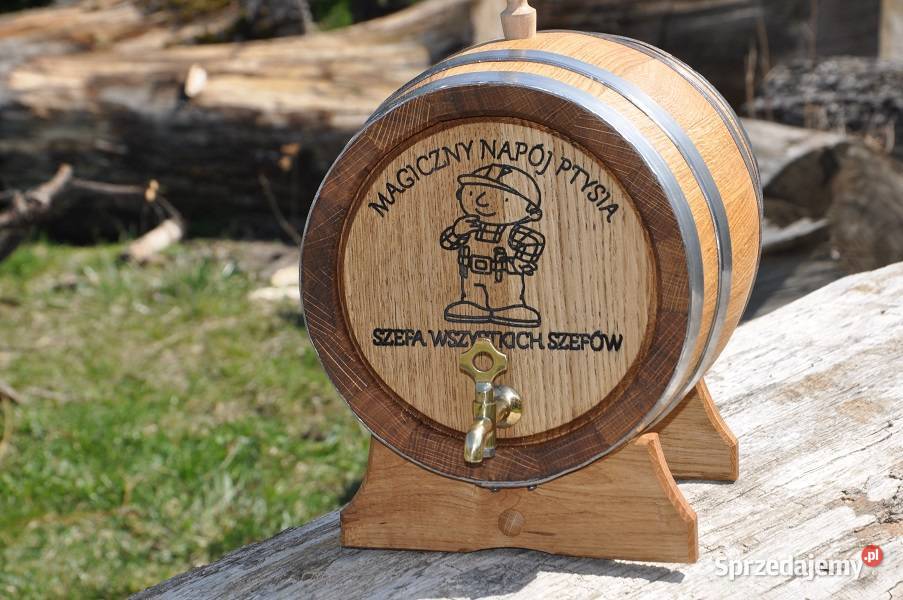 Beczka Dębowa 3L 5L 10L 15L 20L Sznurki Opalanie Łódź