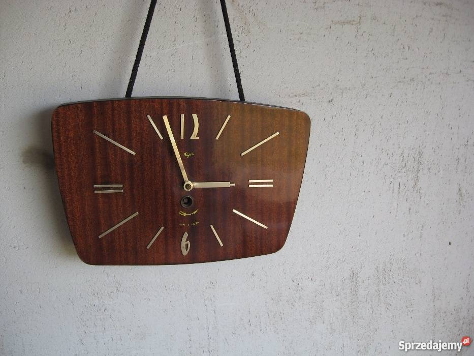 Nakręcany zegar Majak z lat 70 tych ZSRR warmińsko-mazurskie Grodziczno