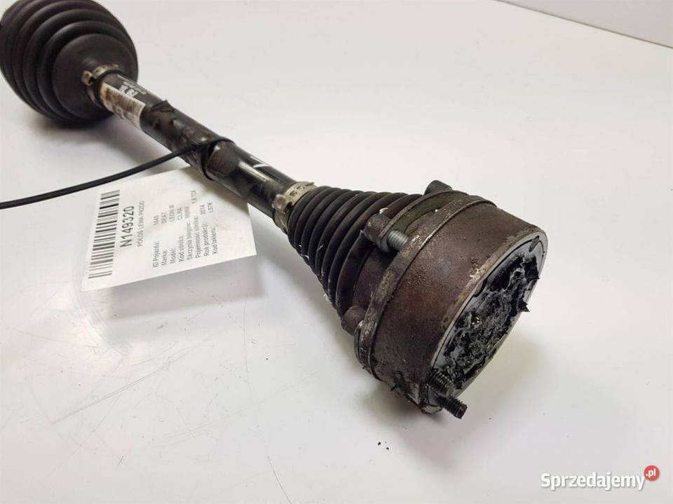 PÓŁOŚ LEWA PRZÓD SEAT LEON III 1K0407271LB Pozostałe Lipno