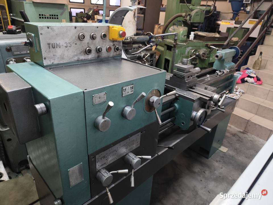 P tokarka do metalu Tum 35 x 1000 Tub 32 Tug 40 Maków Podhalański