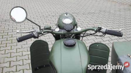 sprzedam motocykl z koszem dniepr mt 12 pełnej