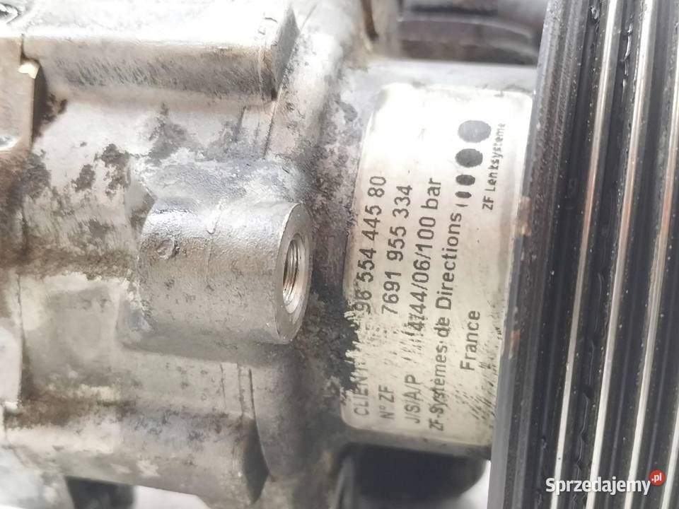 POMPA WSPOMAGANIA 9655444580 27 HDI Peugeot 607 Pompy wspomagania świętokrzyskie