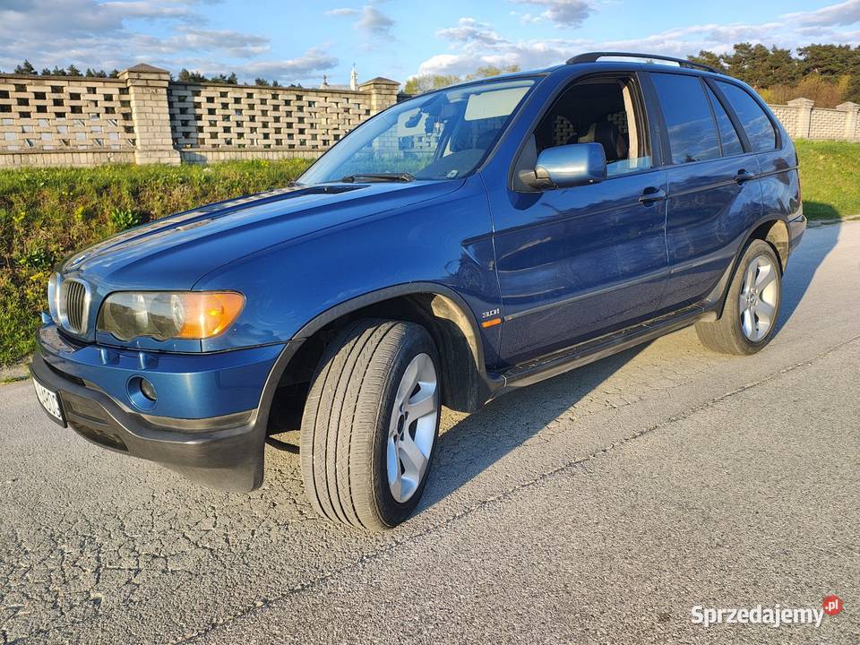 BMW X5 E53 4x4 30i LPG Hak xenon sportsitze Jędrzejów