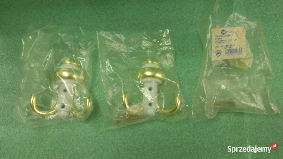 Wieszak ścienny złotobiały Zielona Góra sprzedam