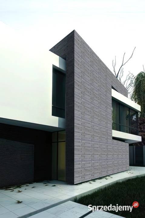 Płytki ceglane na elewację Slim Long Concrete 52 Warszawa