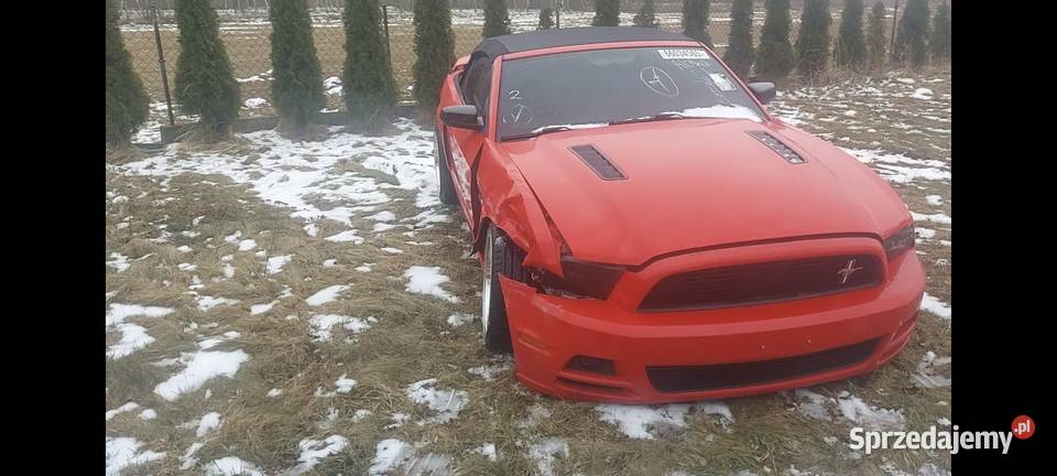 Mustang Gt California Special Convertible 2014r Rososza