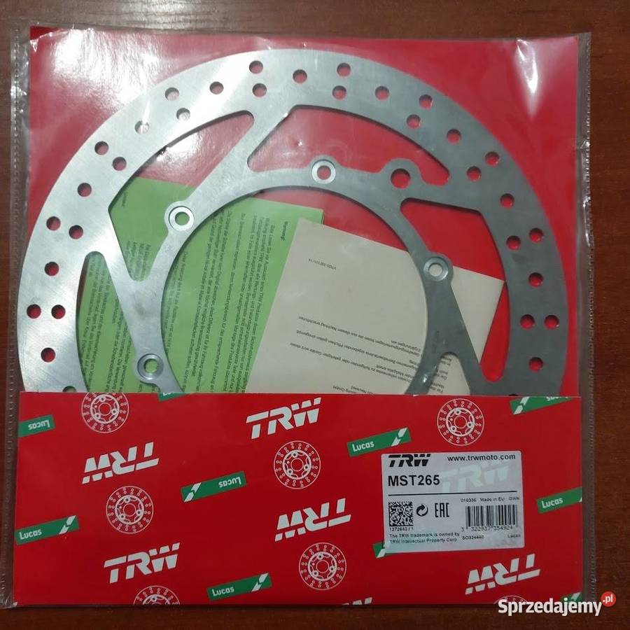 TRW Lucas MST265 przednia tarcza hamulcowa Sanok