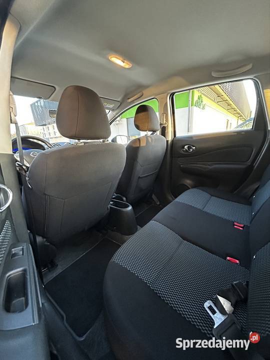 Śliczny Nissan Note Czarny Benzyna Super stan ASR (kontrola trakcji) Puławy