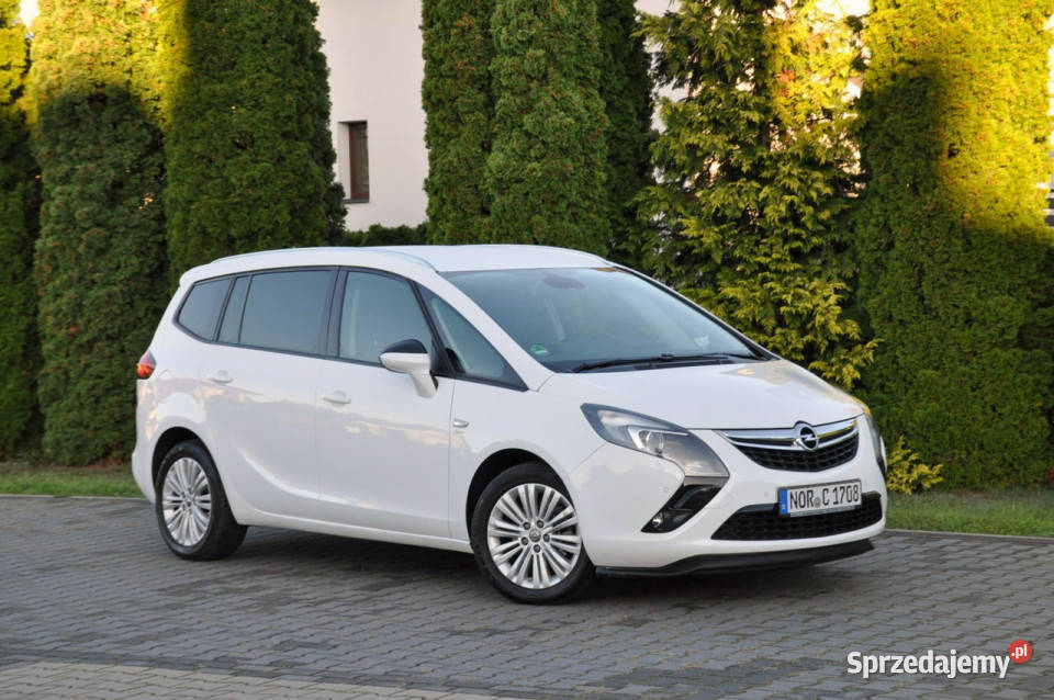 Opel Zafira 14T140120Duża NaviKamera7FoteliI benzyna Ostrów Mazowiecka