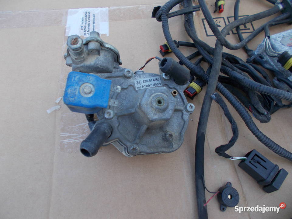 instalacja gazowa sekwencja LPG STAG 4 valtek osobowe