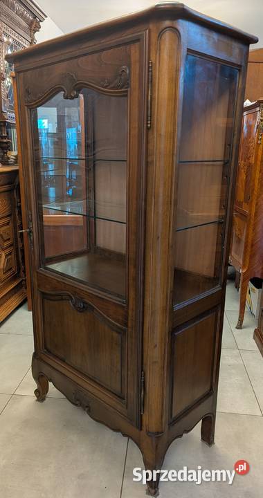 Piękna serwantkawitryna ludwikowska ciemny śląskie Dąbrowa Górnicza