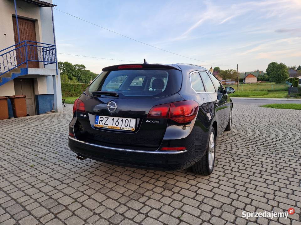 Opel Astra J 2014 14 Turbo Benzyna Gaz LPG podkarpackie Głogów Małopolski