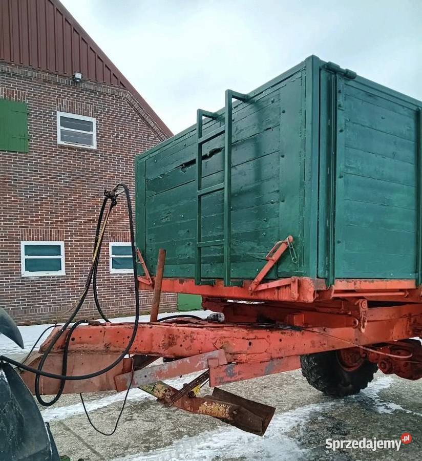 Przyczepa 8 ton wywrotka kiper 3 strony wywrotki Pokój