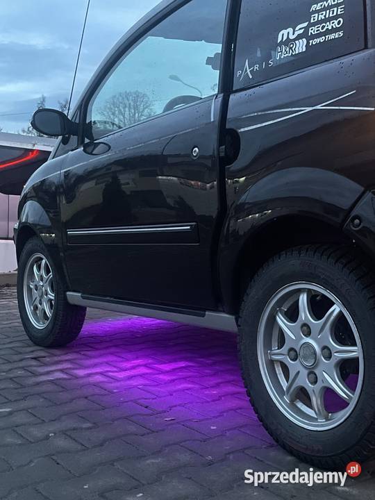 Microcar MC1 Paris 2008 35 Czerwona skóra Bogata Pozostałe Roztoka sprzedam