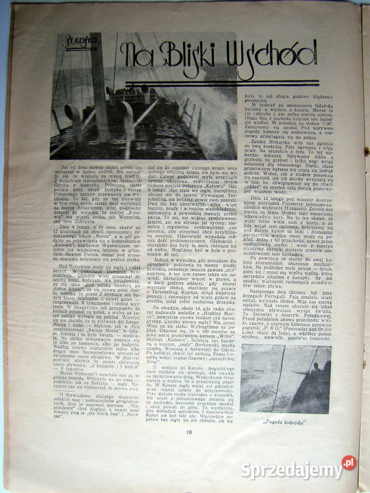 Morze 5 1933 X Organ Ligi Morskiej i Kolonialnej Limanowa