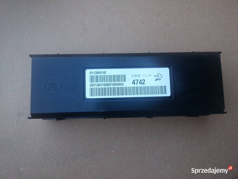 moduł sterownik klimatyzacji 13584742 opel Brzeziny sprzedam