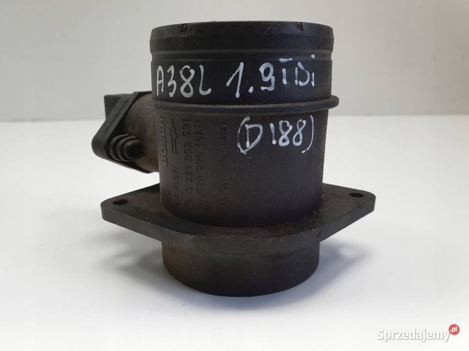 PRZEPŁYWOMIERZ Audi A3 8L 19 TDI POWIETRZA osobowe lubelskie Rudka