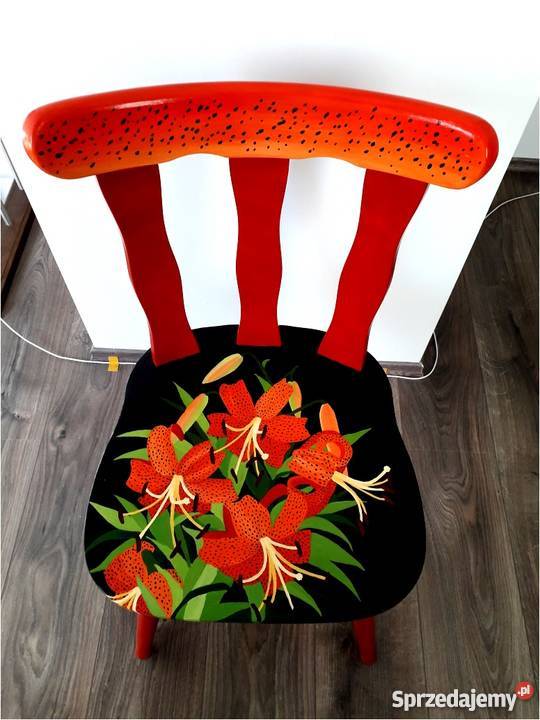 Krzesłaartystyczne malowanie i odnawianie mebli Stylizacja i projektowanie wnętrz małopolskie Kraków