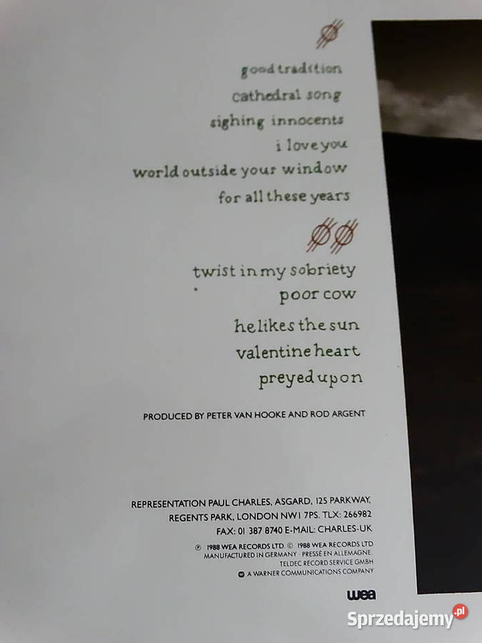 Płyta winylowa Tanita Tikaram Ancient Heart Biłgoraj
