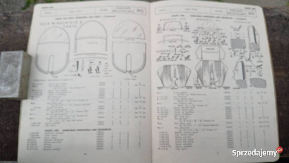 HArley Davidson WLA Katalog czesci