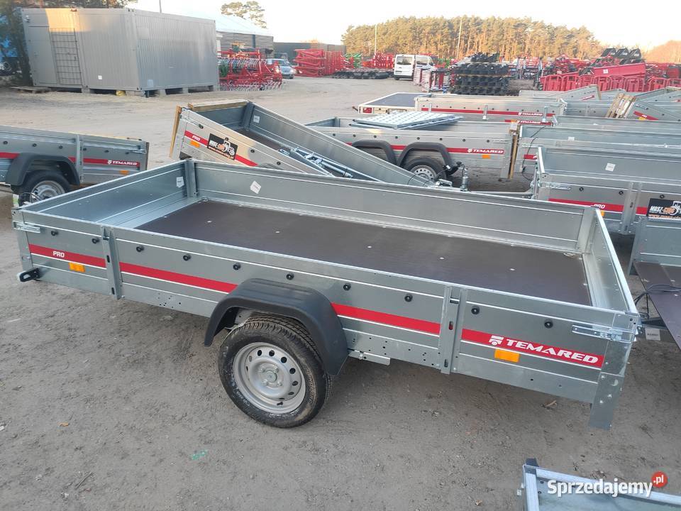 Przyczepka Tema PRO 3015R resor niehamowana Kluczbork sprzedam