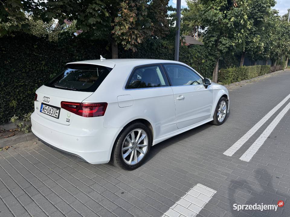 Audi A3 20 TDI dużym serwisie kupiony w Polsce