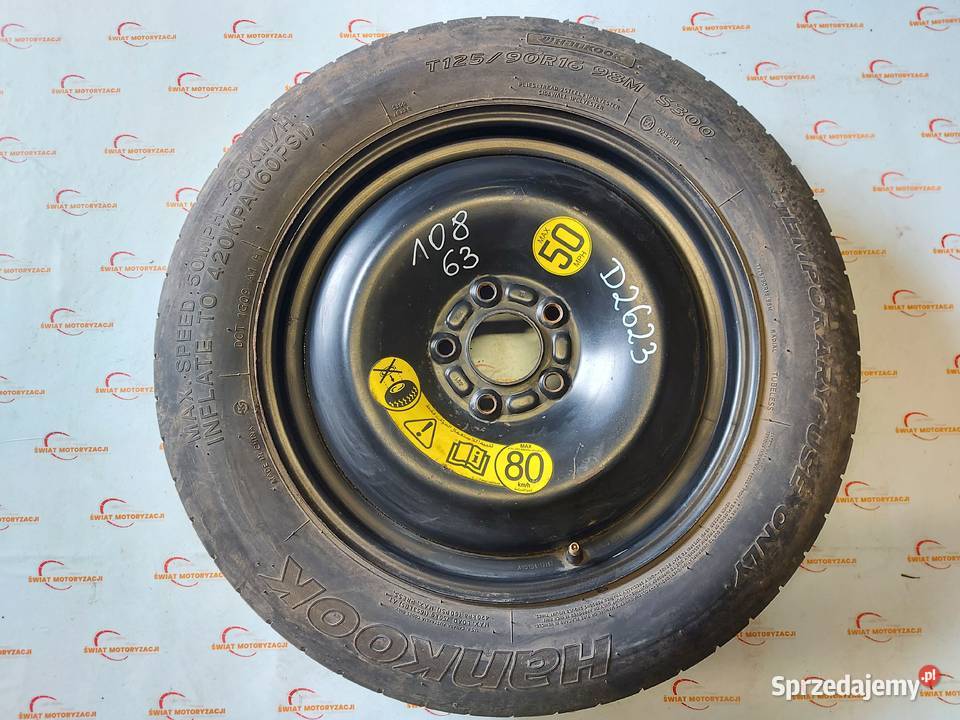 MONDEO MK4 S GALAXY MK3 koło dojazdowe 1259016 Koła dojazdowe