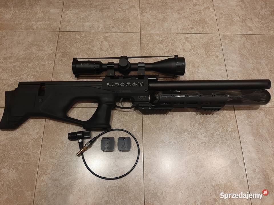 Wiatrówka Uragan 55 AirGun Technology 762 Sporty strzeleckie i myślistwo małopolskie Borek Szlachecki