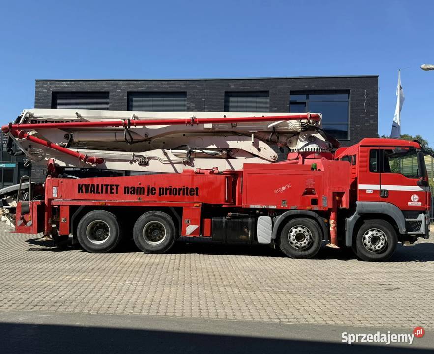 pompa do betonuc PUTZMEISTER Man TGS 8X4 Warszawa
