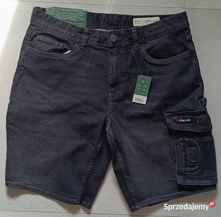 PARKSIDE męskie jeansowe szorty robocze z pętlą warmińsko-mazurskie Ełk sprzedam