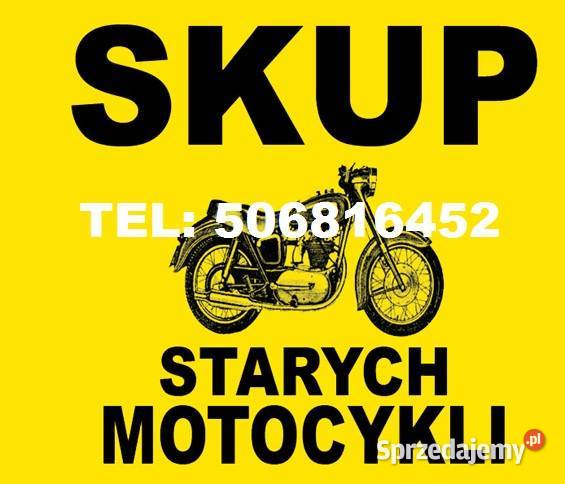 Skup starych motocykli PRL zabytkowych motorów Żnin
