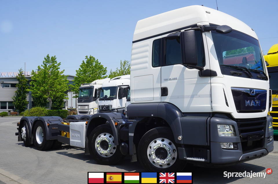 MAN TGS 35420 8x2 Rama 64 m 3 osie skrętne240342 małopolskie Kraków