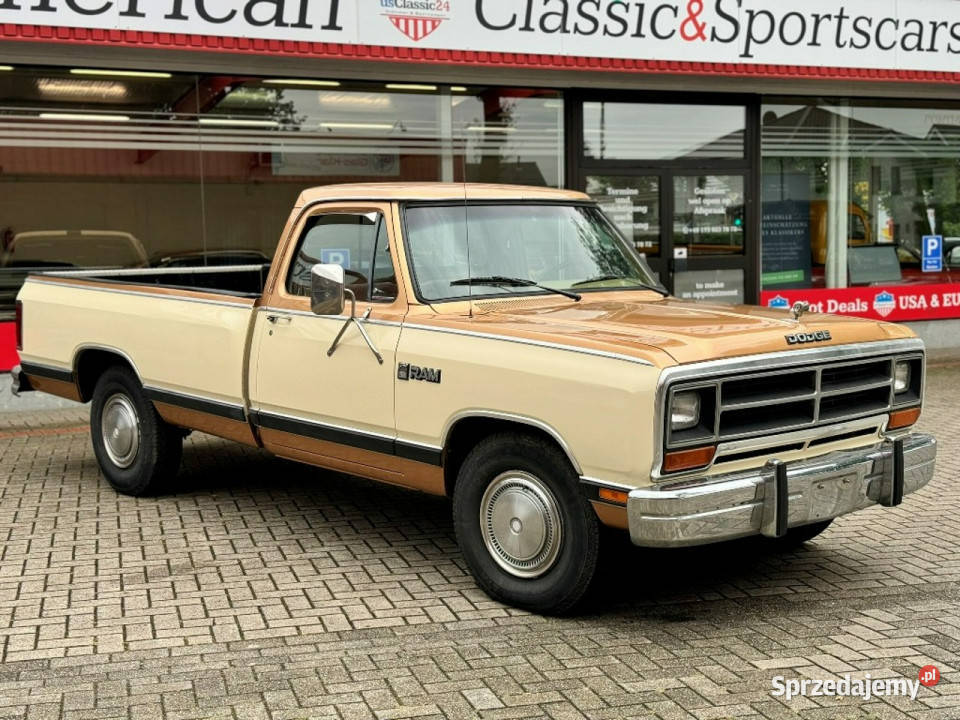 Dodge RAM D350 1986 klasyk pickup silnik 360V8 5900cm3 Sulechów