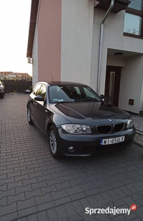 BMW E87 116i n45 6 biegowy manual bogate radio Zgorzała