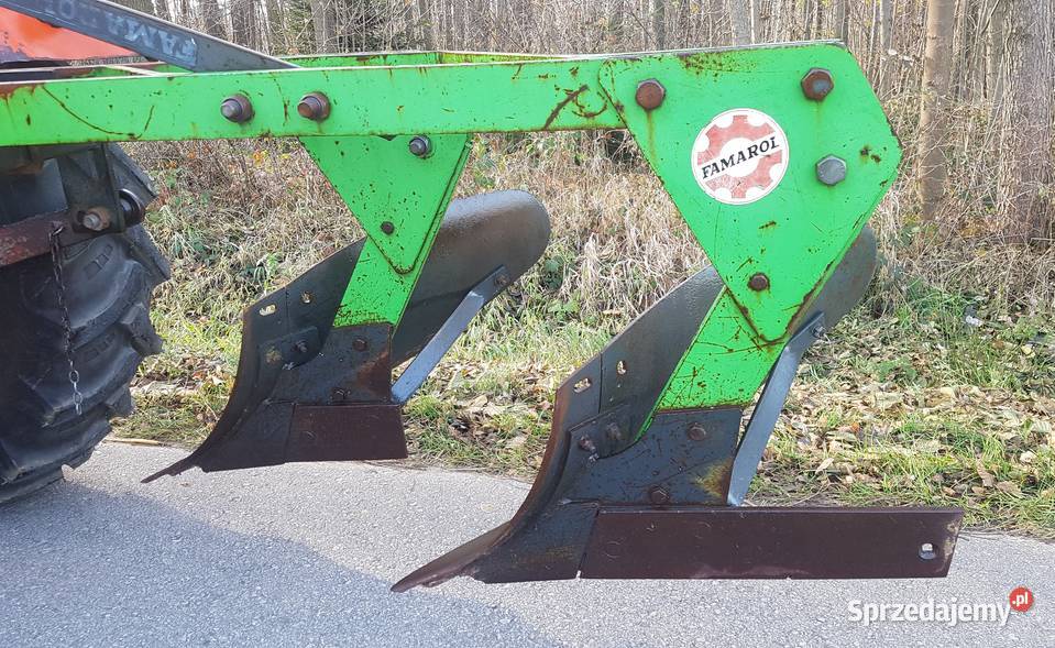 Pług 2skibowy średni NOWY FAMAROL SŁUPSK nowy Dąbrowa Tarnowska