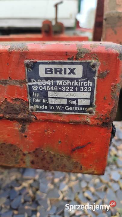 Brona talerzowa 3mTalerzówka Brix BK300 Kotla