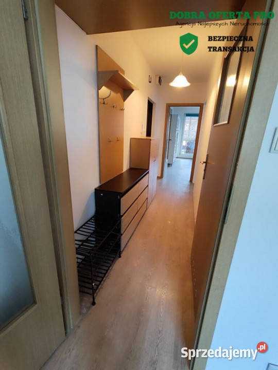 Słoneczne 485 m z loggią możliwość 3 pokoi 49m2 Gdańsk