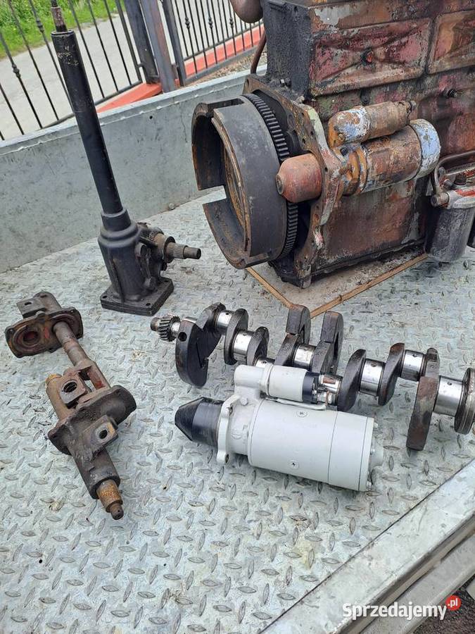 Ursus c 4011 silnik rozrusznik kolumna wał Dzierżoniów