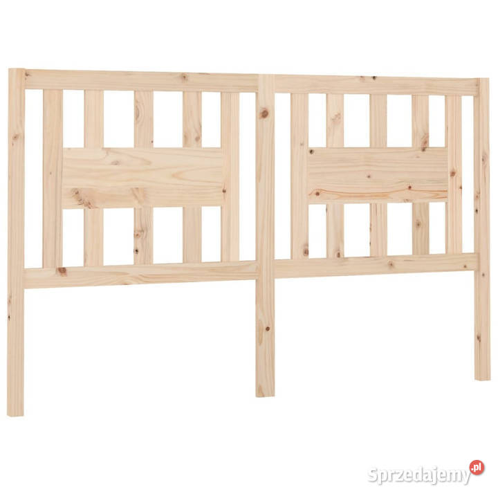 Wezgłowie łóżka 141x4x100 lite drewno sosnowe Warszawa sprzedam