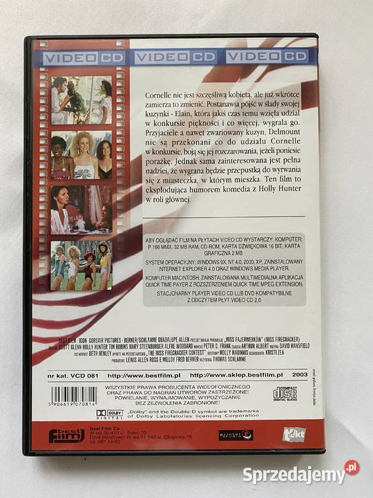 Miss fajerwerkow film na 2 plytach VCD lektor Filmy